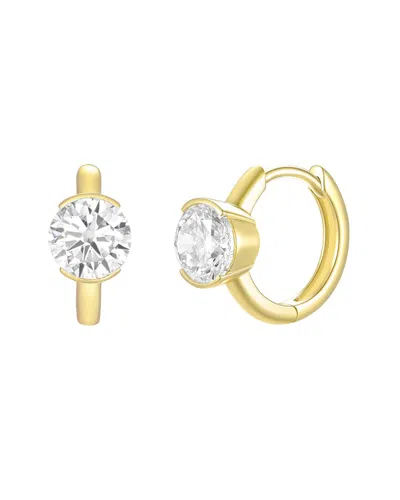 Kai Fine Jewelry 14k 2.00 Ct. Tw. Lab-grown Diamond Hoop Earrings In Gold