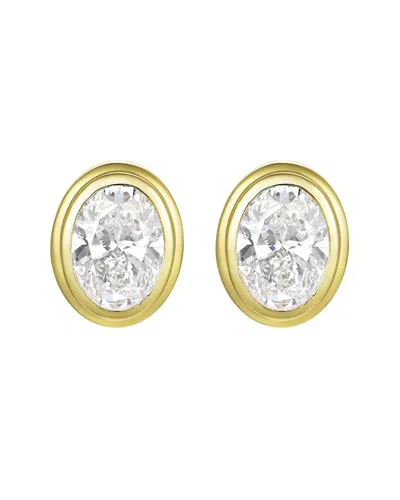 Kai Fine Jewelry 14k 2.00 Ct. Tw. Lab-grown Diamond Stud Earrings In Gold