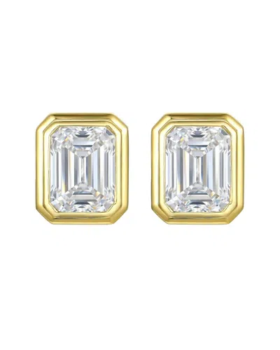 Kai Fine Jewelry 14k 4.00 Ct. Tw. Lab-grown Diamond Stud Earrings In Gold