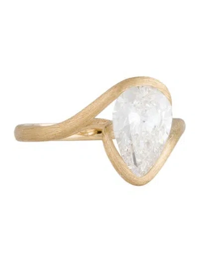 Pre-owned Kai Fine Jewelry 14k 2.06ct Lab-grown Diamond Eternal Wave Cocktail Ring In Multicolor
