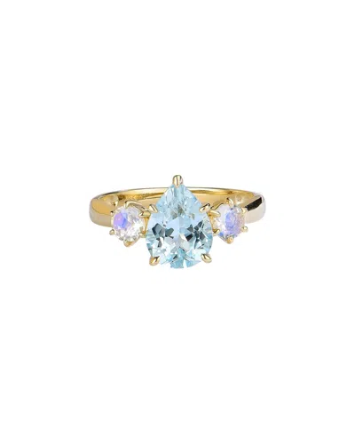 KAI FINE JEWELRY KAI FINE JEWELRY 14K 2.20 CT. TW. GEMSTONE COCKTAIL RING