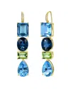 Kai Fine Jewelry 14k 22.25 Ct. Tw. Diamond & Gemstone Drop Earrings In Gold
