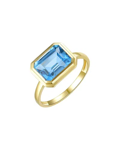 Kai Fine Jewelry 14k 2.50 Ct. Tw. Topaz Cocktail Ring In Gold
