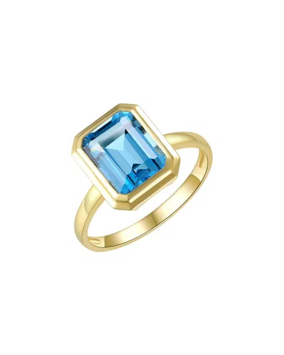 Kai Fine Jewelry 14k 2.50 Ct. Tw. Topaz Cocktail Ring In Gold
