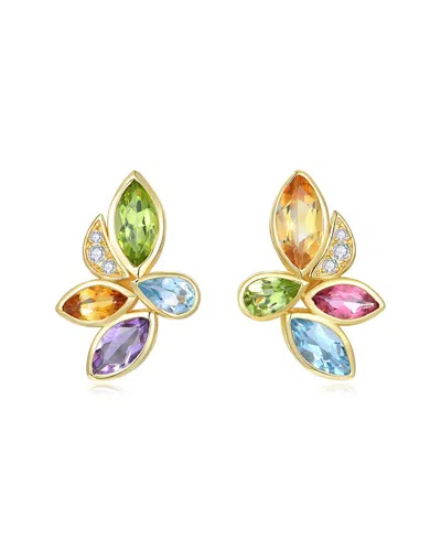 Kai Fine Jewelry 14k 2.88 Ct. Tw. Diamond & Multi Gemstone Tropical