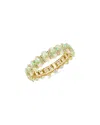 Kai Fine Jewelry 14k 3.50 Ct. Tw. Fire Opal Eternity Ring
