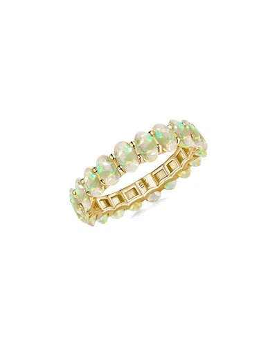 Kai Fine Jewelry 14k 3.50 Ct. Tw. Fire Opal Eternity Ring