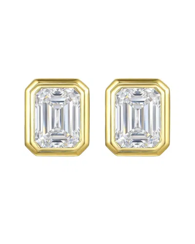 Kai Fine Jewelry 14k 4.00 Ct. Tw. Lab-grown Diamond Stud Earrings In Gold