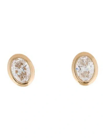 Pre-owned Kai Fine Jewelry 14k 4.14ctw Lab-grown Diamond Stud Earrings In Multi
