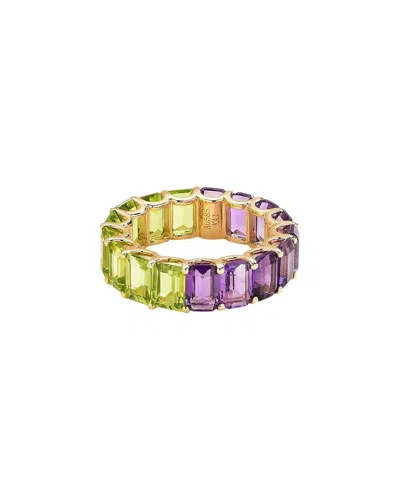 Kai Fine Jewelry 14k 9.25 Ct. Tw. Gemstone Eternity Ring In Multi