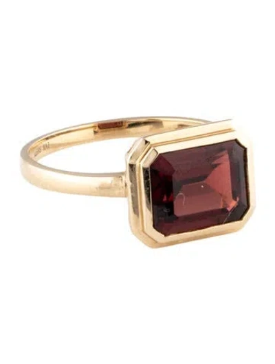 Pre-owned Kai Fine Jewelry 14k Garnet Cocktail Ring In Multi