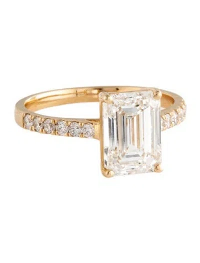 Pre-owned Kai Fine Jewelry 3.00ct Lab-grown Diamond Enagagement Ring In Multicolor