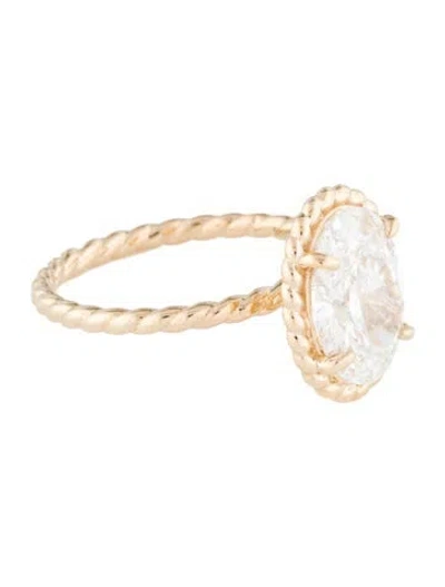 Pre-owned Kai Fine Jewelry 3.00ct Lab-grown Diamond Engagement Ring In Multi
