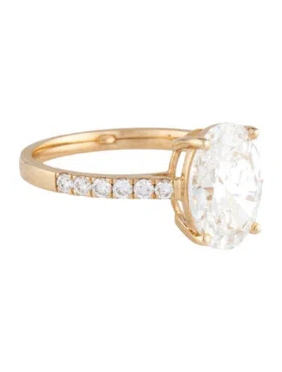 Pre-owned Kai Fine Jewelry 3.00ct Lab-grown Diamond Engagement Ring In Multicolor