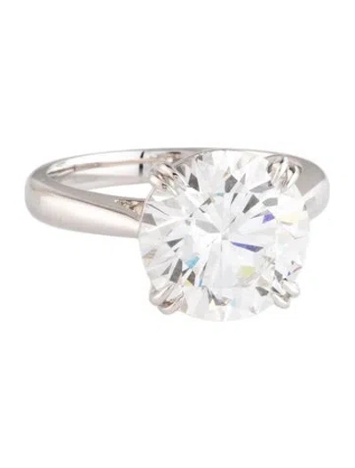 Pre-owned Kai Fine Jewelry 5.02ctw Lab-grown Diamond Soliatire Engagement Ring In Multicolor