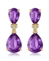 Kai Fine Jewelry Kec0201w In Purple