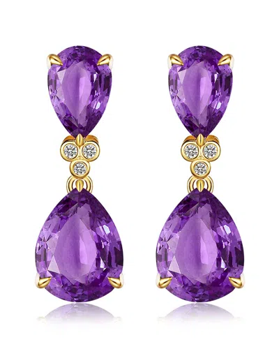 Kai Fine Jewelry Kec0201w In Purple