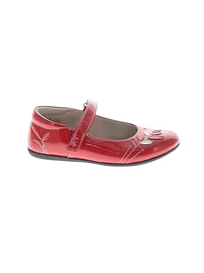 Pre-owned Kai Kids'  Flats In Red