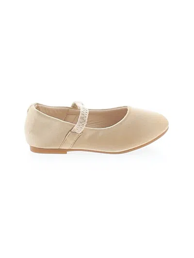 Pre-owned Kailee P. Kids' Dress Shoes In Tan