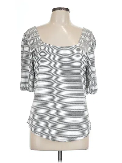 Pre-owned Kaileigh 3/4 Sleeve T-shirt In Gray