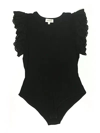 Pre-owned Kaileigh Bodysuit In Black