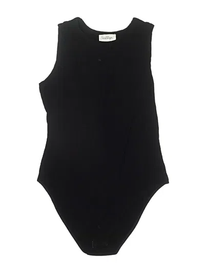 Pre-owned Kaileigh Bodysuit In Black