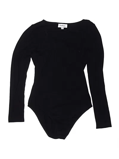 Pre-owned Kaileigh Bodysuit In Black