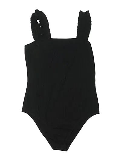 Pre-owned Kaileigh Bodysuit In Black