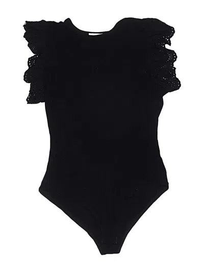 Pre-owned Kaileigh Bodysuit In Black