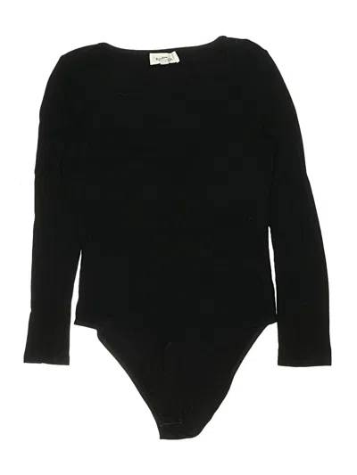 Pre-owned Kaileigh Bodysuit In Black