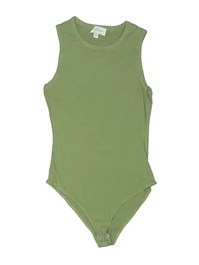 Pre-owned Kaileigh Bodysuit In Green