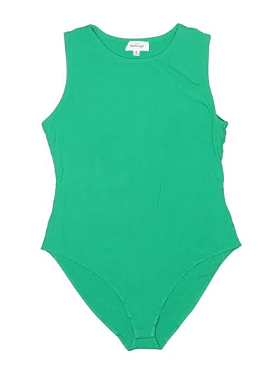 Pre-owned Kaileigh Bodysuit In Green