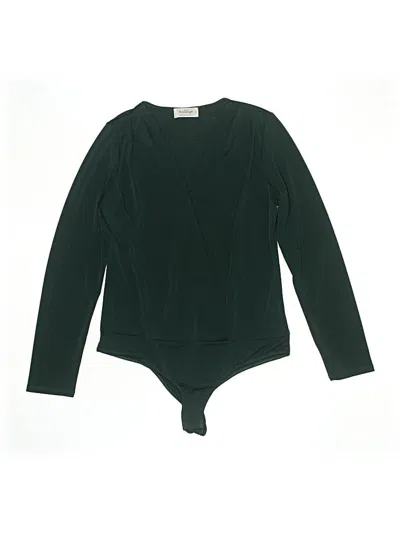 Pre-owned Kaileigh Bodysuit In Green