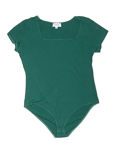 Pre-owned Kaileigh Bodysuit In Green