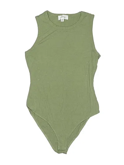 Pre-owned Kaileigh Bodysuit In Green