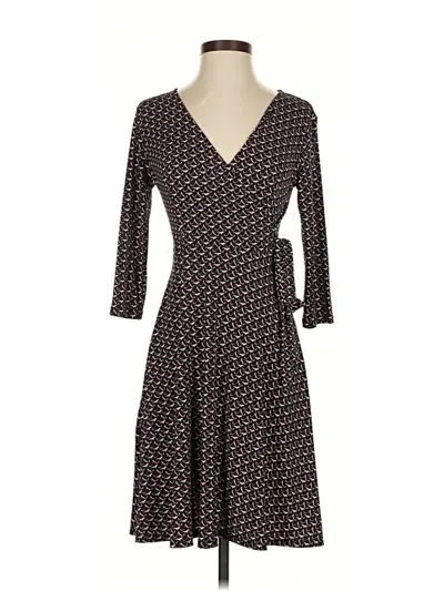 Pre-owned Kaileigh Casual Dress In Black