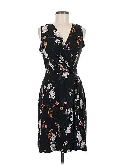 Pre-owned Kaileigh Casual Dress In Black