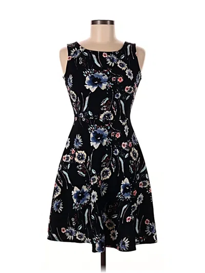 Pre-owned Kaileigh Casual Dress In Black