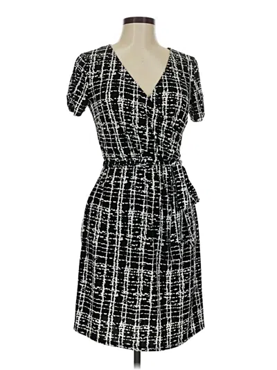 Pre-owned Kaileigh Casual Dress In Black