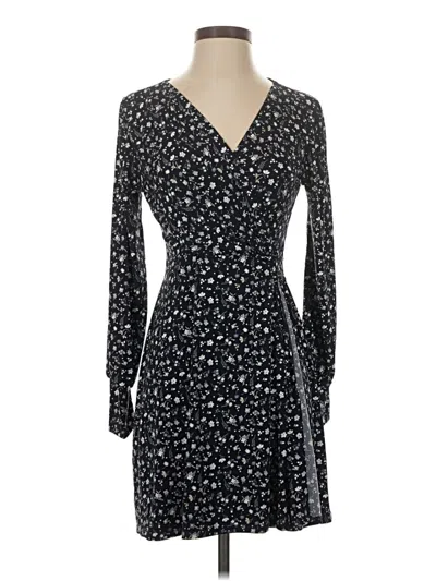 Pre-owned Kaileigh Casual Dress In Black