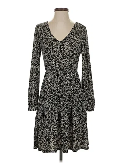 Pre-owned Kaileigh Casual Dress In Black