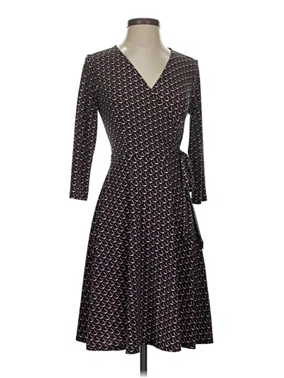 Pre-owned Kaileigh Casual Dress In Black