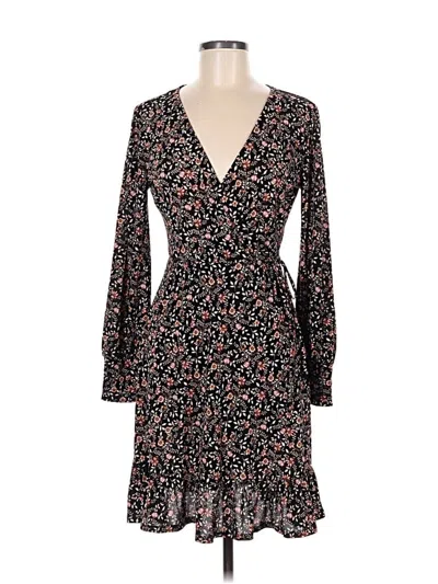 Pre-owned Kaileigh Casual Dress In Black
