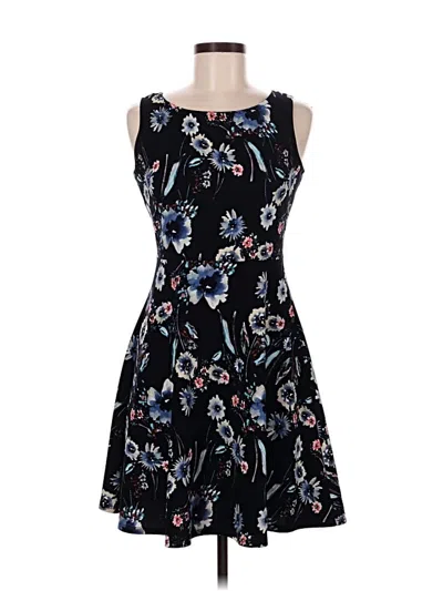 Pre-owned Kaileigh Casual Dress In Black