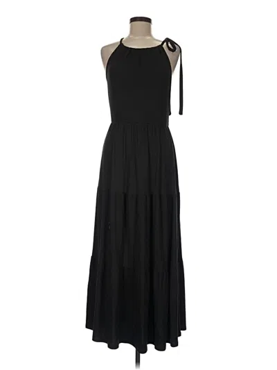 Pre-owned Kaileigh Casual Dress In Black