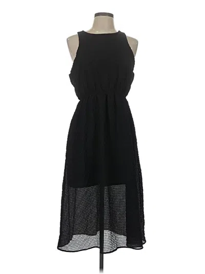 Pre-owned Kaileigh Casual Dress In Black