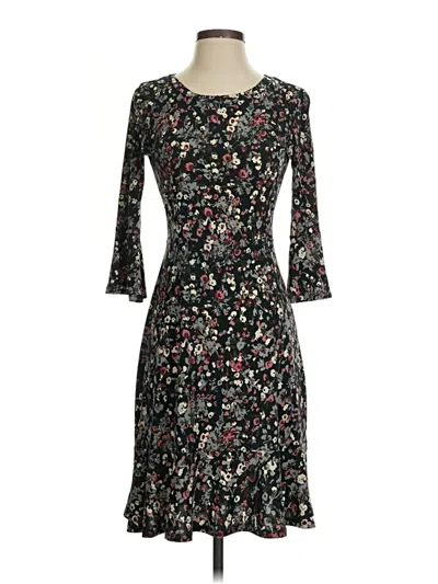 Pre-owned Kaileigh Casual Dress In Black