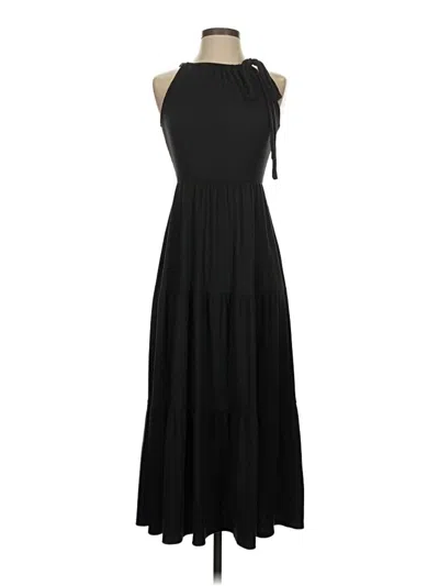 Pre-owned Kaileigh Casual Dress In Black