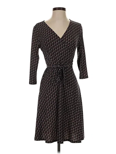 Pre-owned Kaileigh Casual Dress In Black