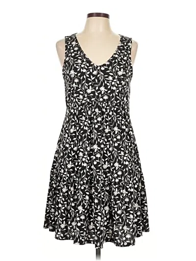 Pre-owned Kaileigh Casual Dress In Black